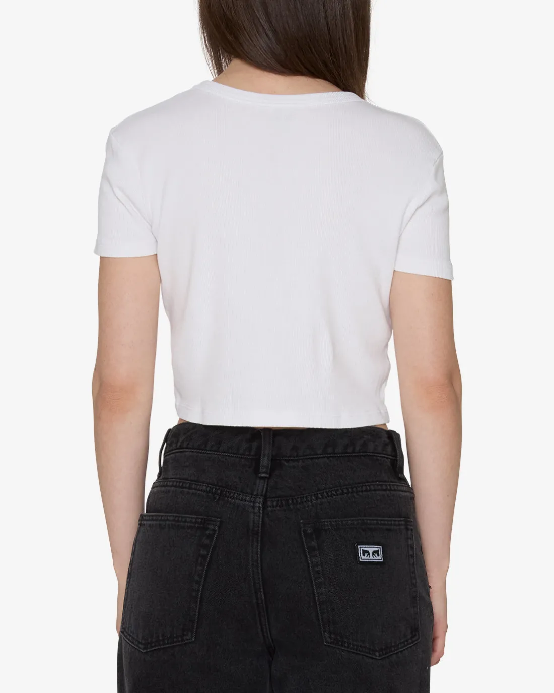 best_day_ever_cropped_rib_tshirt_3.webp BEST DAY EVER CROPPED RIB T-SHIRT*OBEY Clothing Best Sale