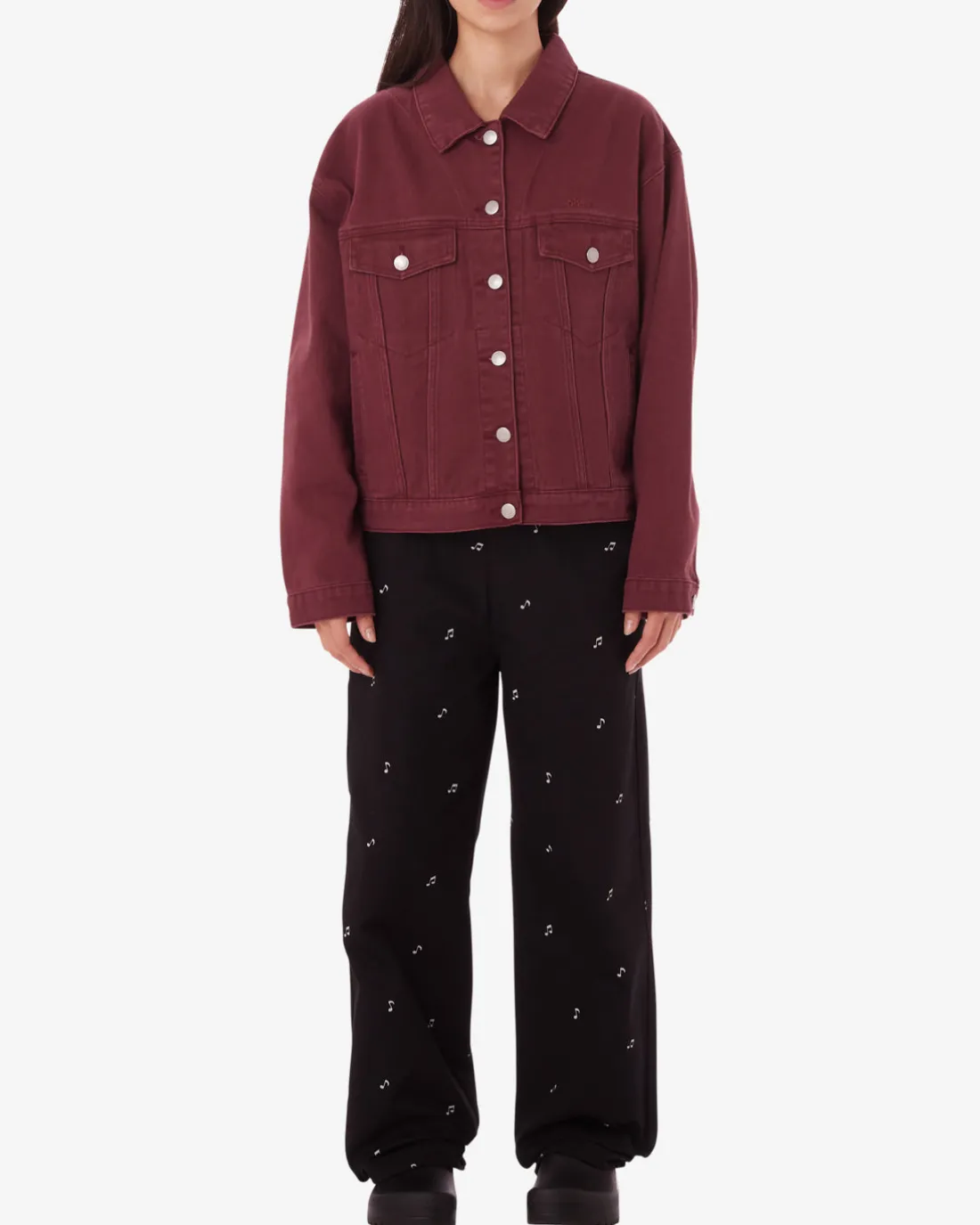 darla_oversized_trucker_3.webp DARLA OVERSIZED TRUCKER*OBEY Clothing Cheap