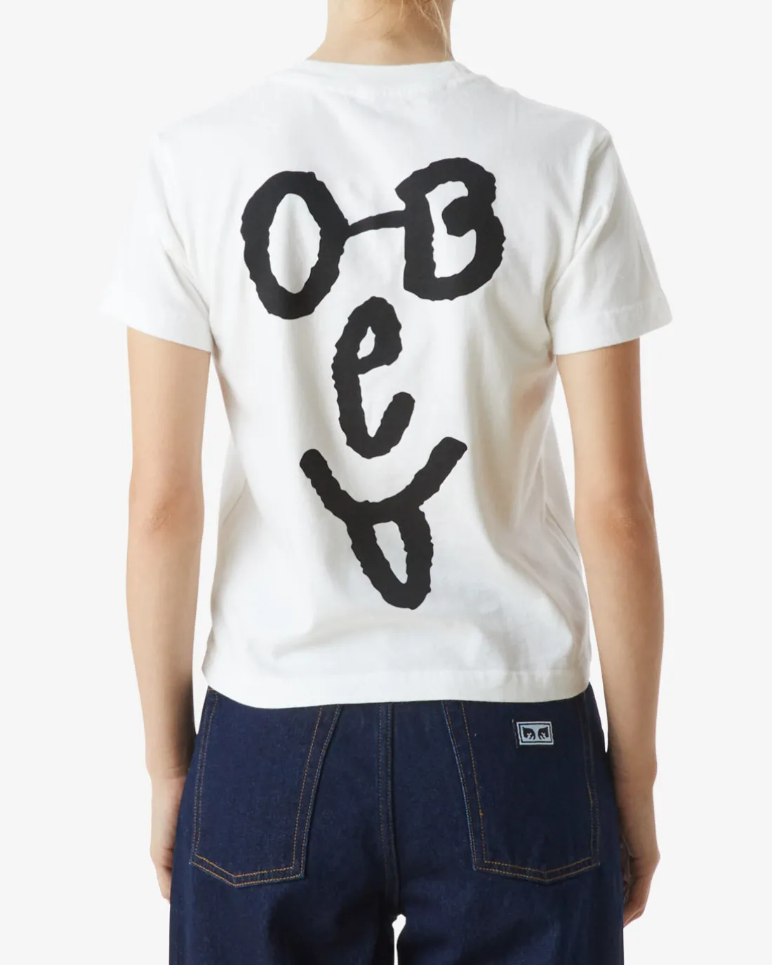 TYPE FACE KAYLIN T-SHIRT*OBEY Clothing New